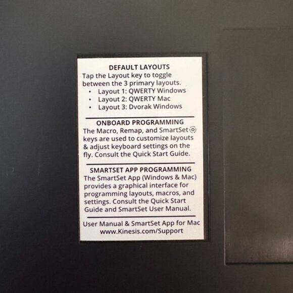 KINESIS Freestyle Pro Ergo Mechanical Keyboard (Cherry MX Silent Red Switches) - Picture 5 of 6